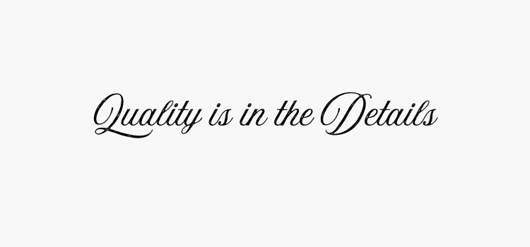 Quality is in the Details - Mi Nina Kids
