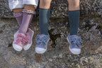 Pisamonas pink velvet bow trainers - Mi Nina Kids
