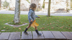 Pisamonas grey velvet bow trainers - Mi Nina Kids
