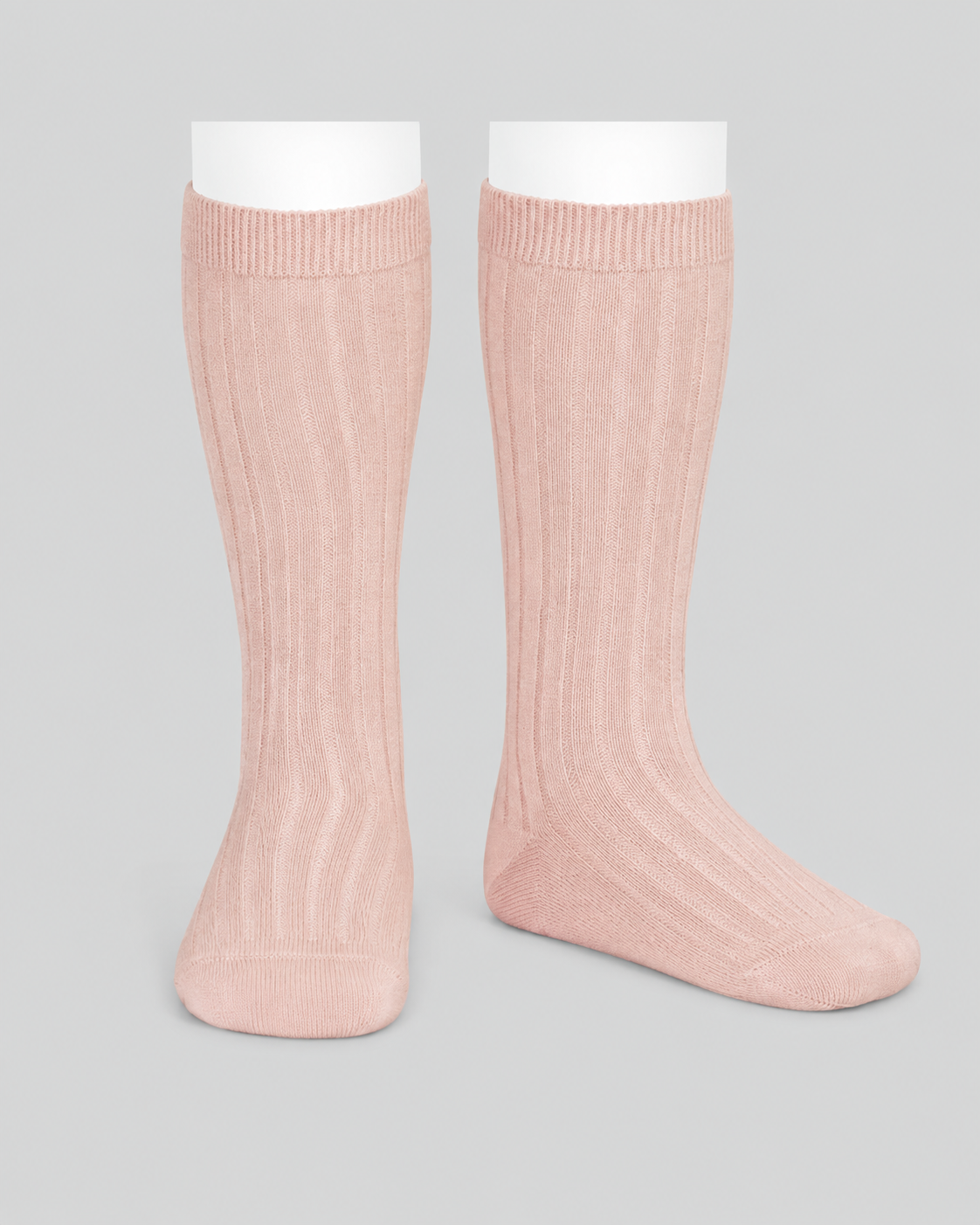 Cóndor Ribbed Knee-High Cotton Socks