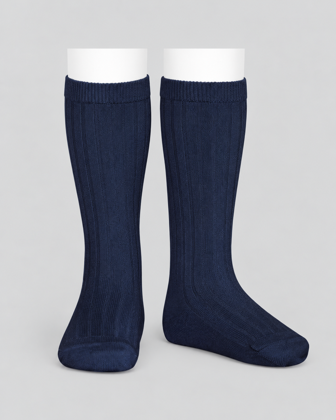 Cóndor Ribbed Knee-High Cotton Socks