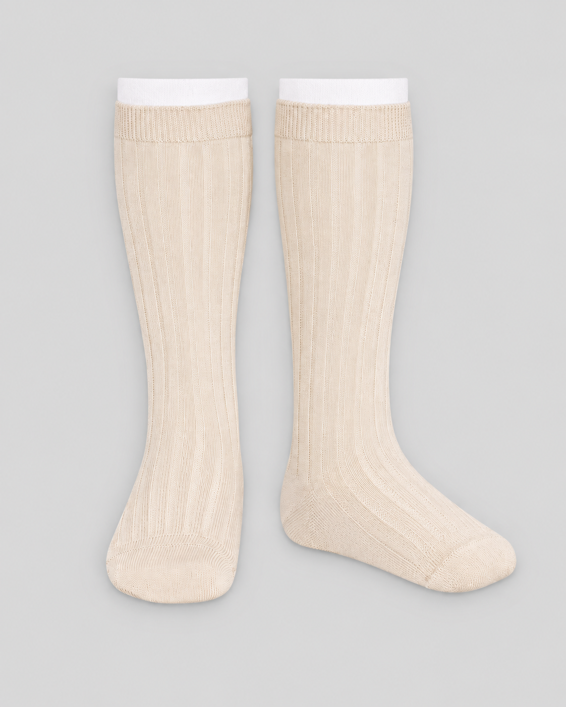 Cóndor Ribbed Knee-High Cotton Socks