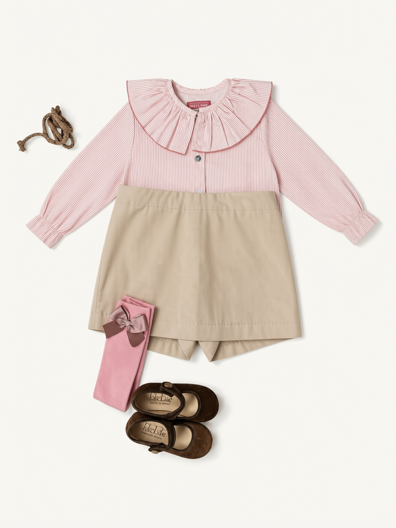 Blush & Camel Elegance