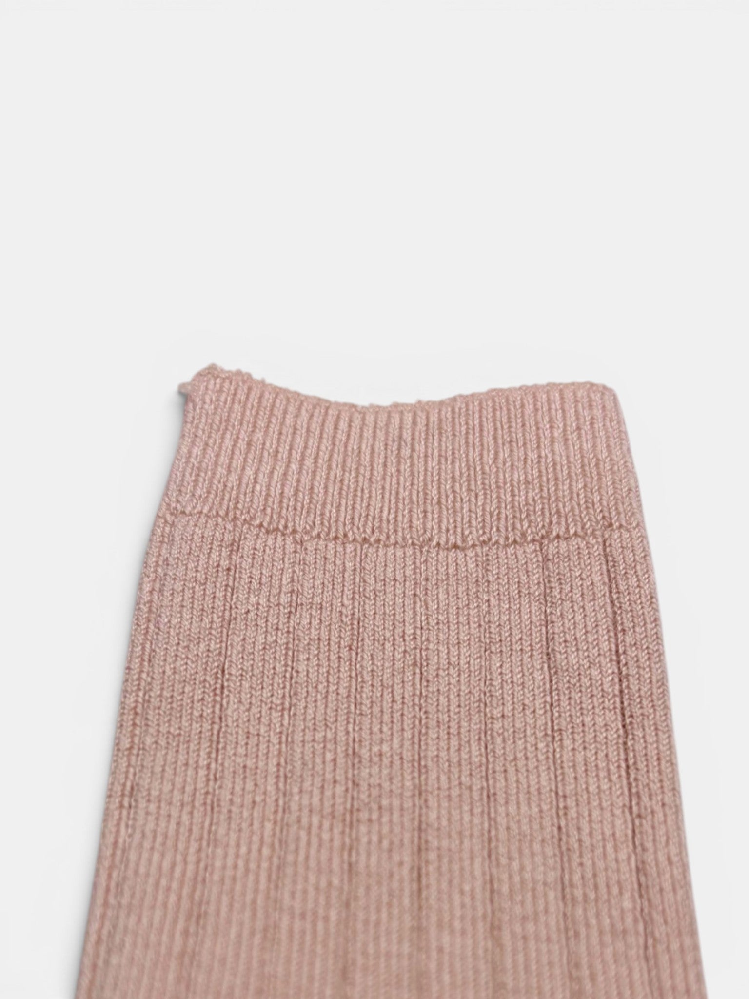 Ribbed High Cotton Socks