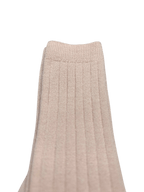 Ribbed High Cotton Socks - Mi Nina Kids