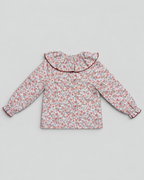 Pink Blouse With Floral Print