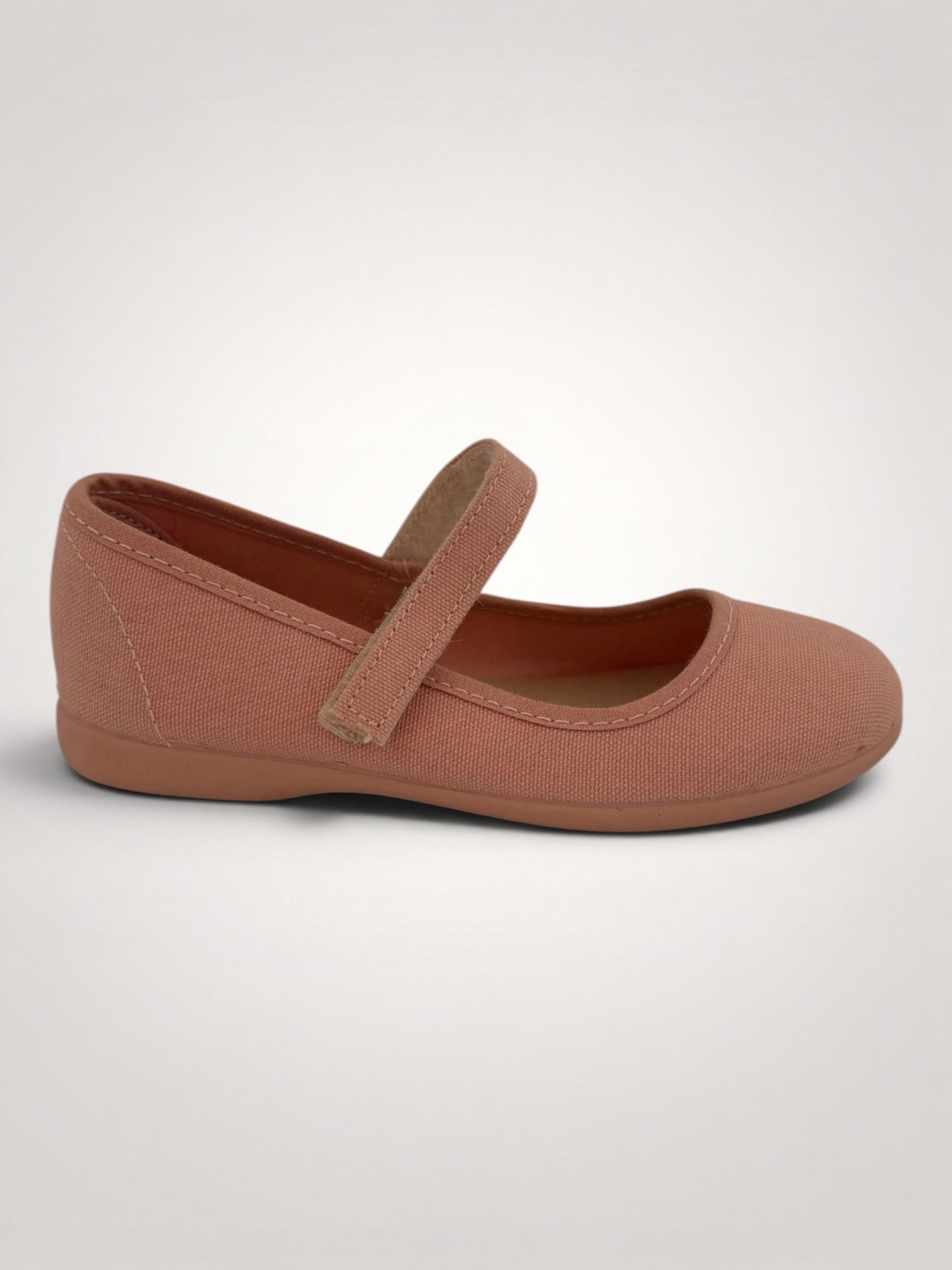 Salmon Mary Jane Canvas