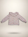 Pink Blouse With Floral Print