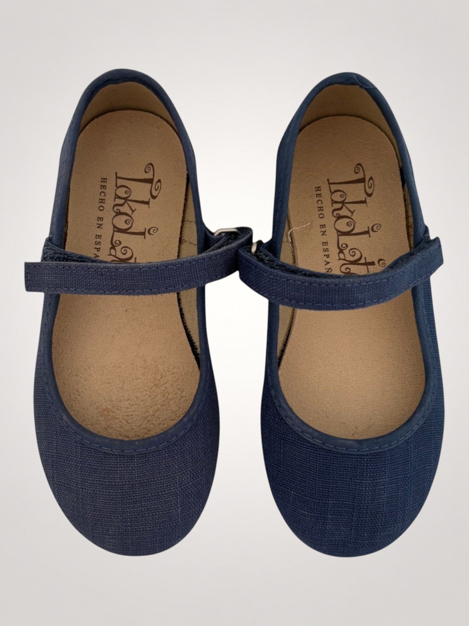 Ocean Navy Mary Jane Canvas
