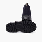 Pisamonas suede Boots Track Sole with Elastic - Mi Nina Kids