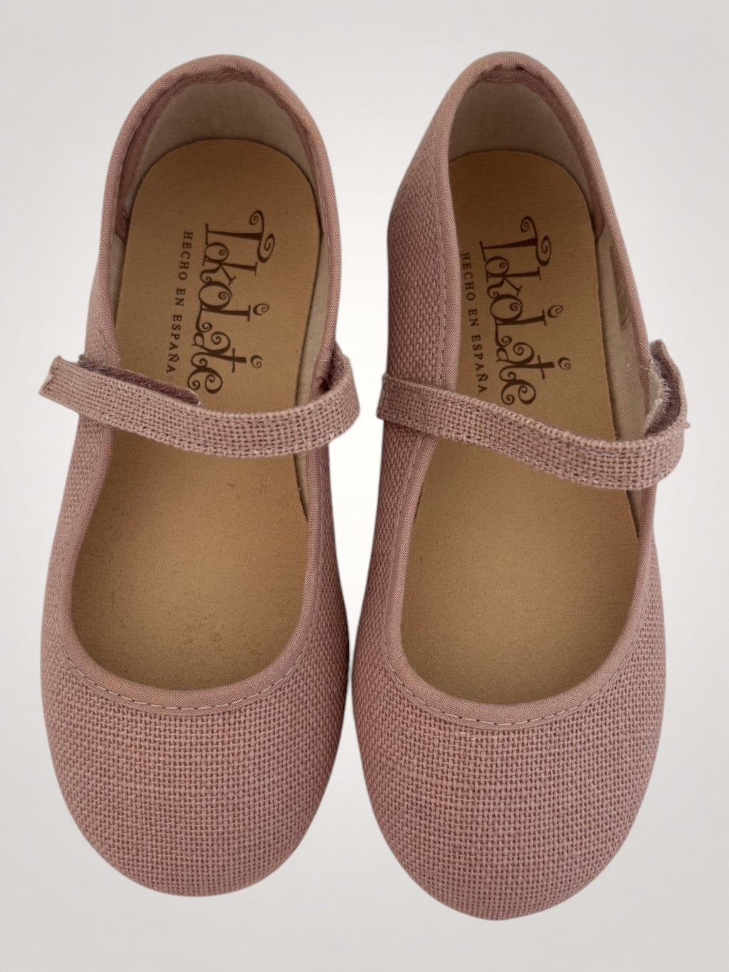 Soft Pink Mary Jane Canvas