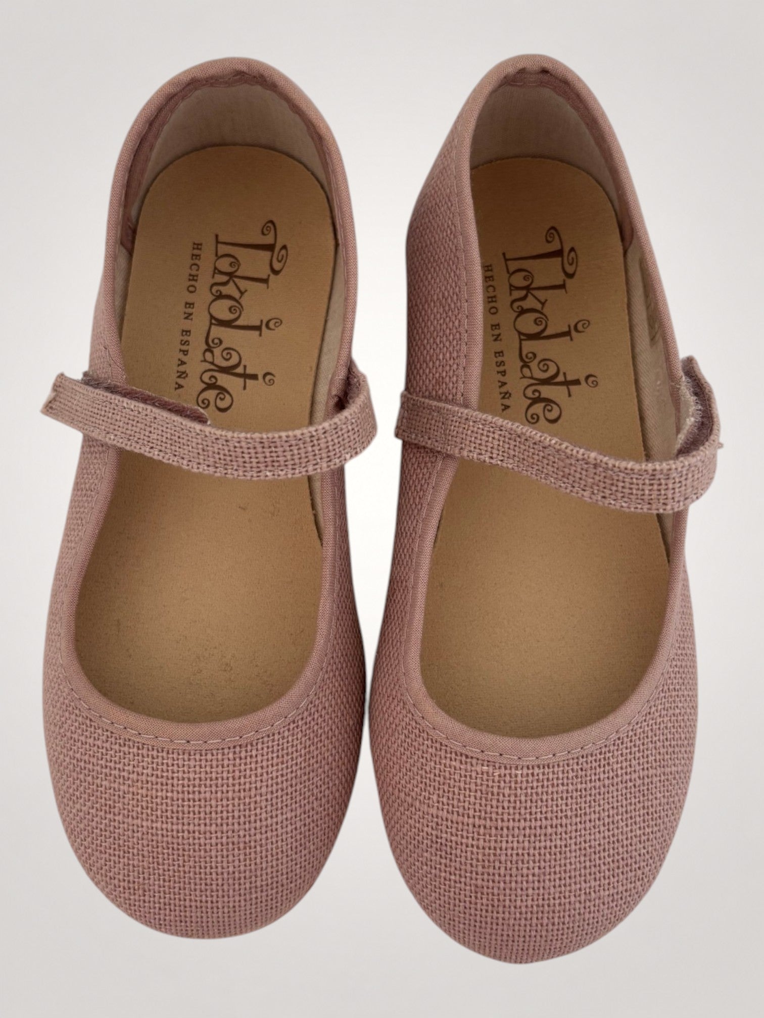 Soft Pink Mary Jane Canvas