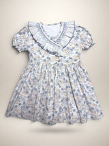 Smocked Dress With Hedgehog Print - Mi Nina Kids