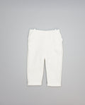 Girls corduroy trousers with ruffle detail on side pockets