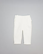 Girls corduroy trousers with ruffle detail on side pockets