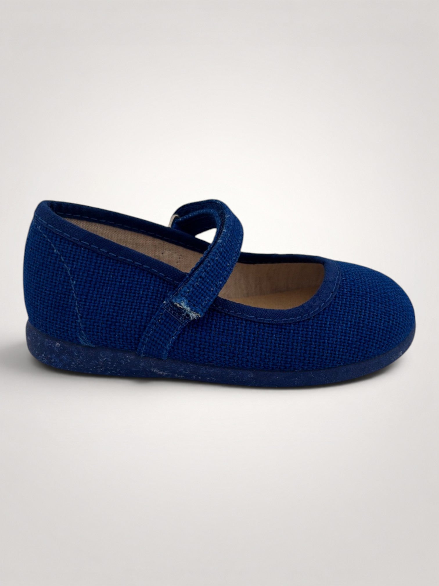 French Blue Mary Jane Linen