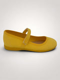 Yellow Mary Jane Canvas
