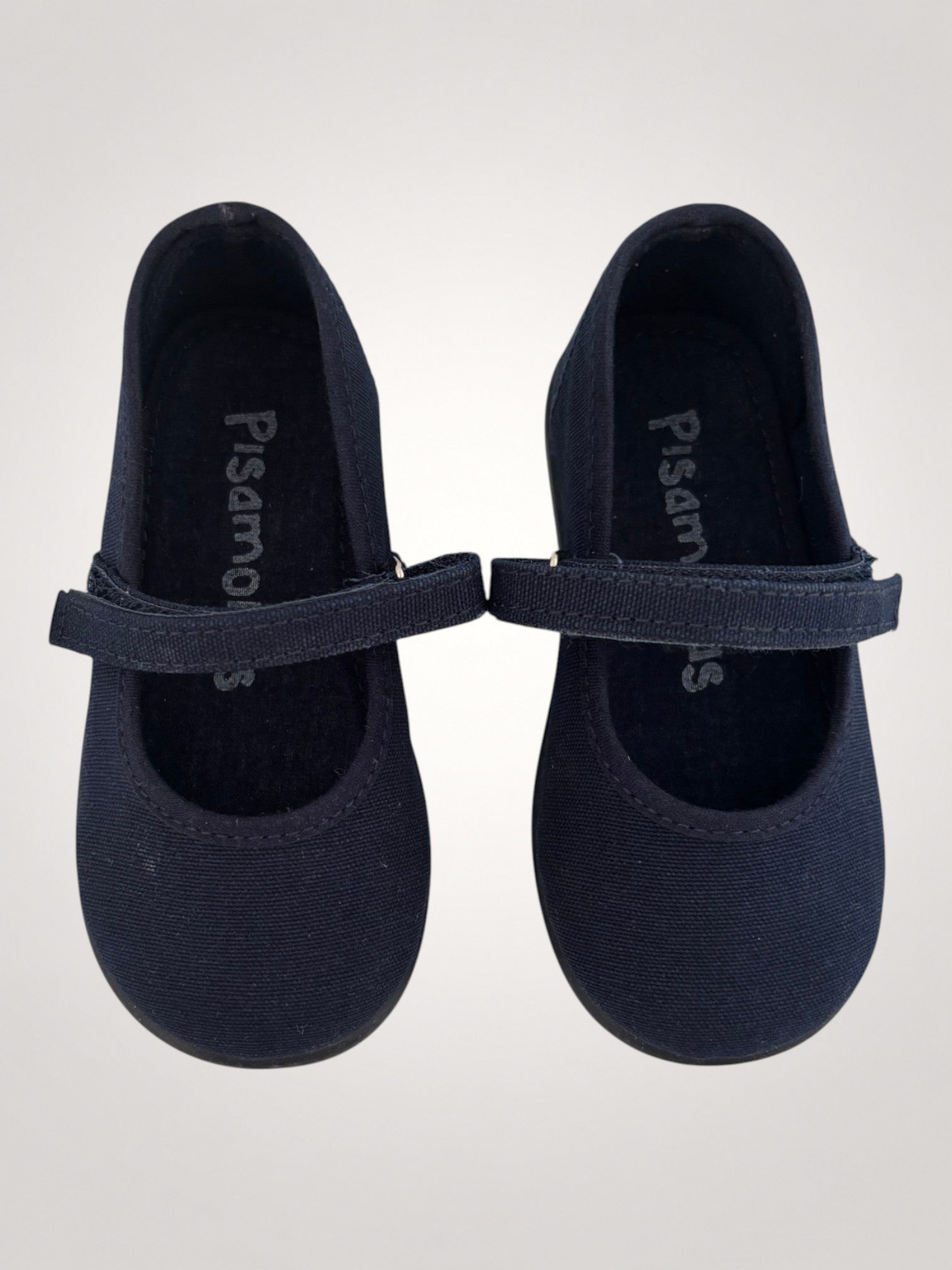 Navy Blue Mary Jane Canvas