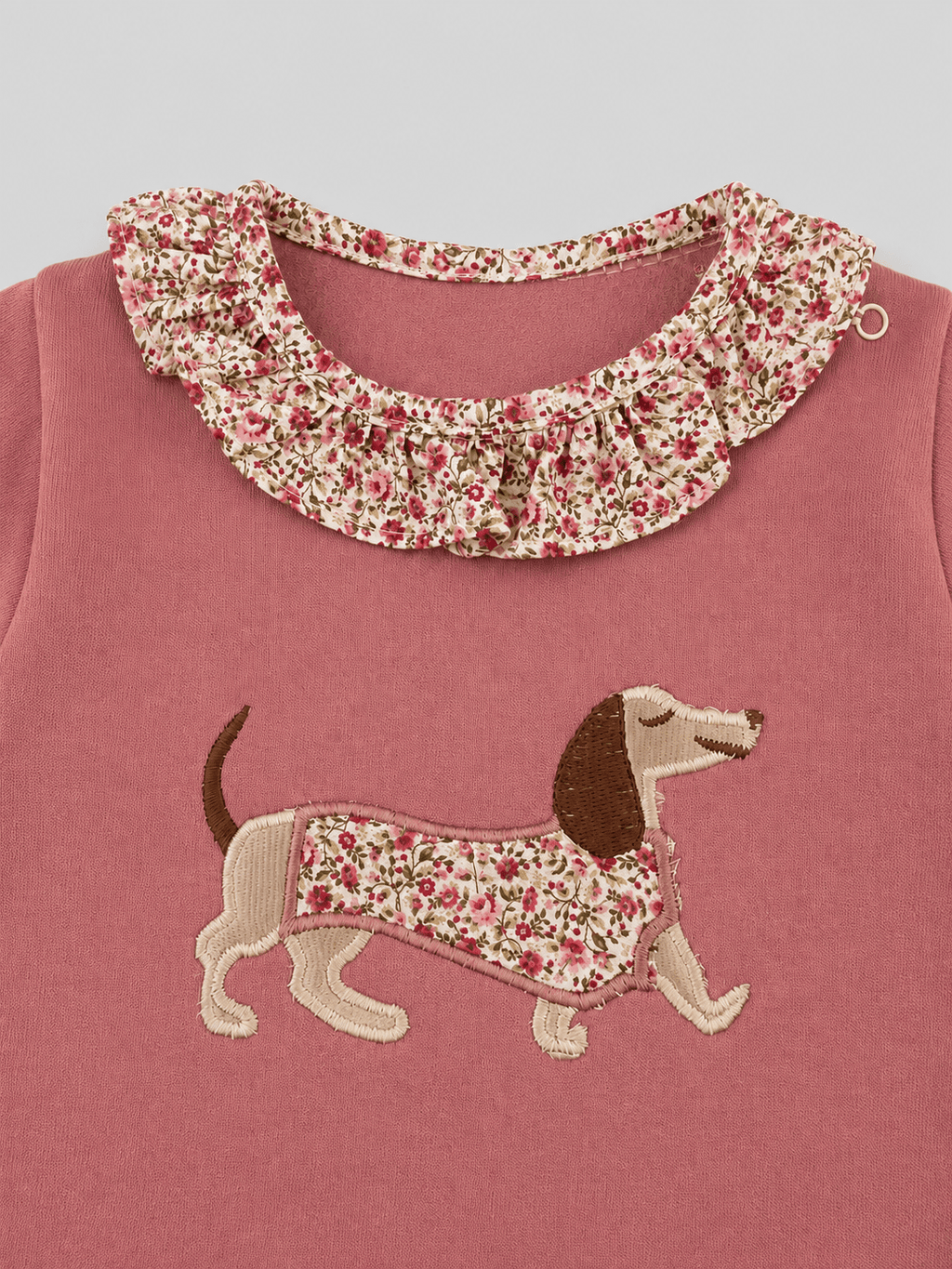 Baby Pink Embroidered Set - Mi Nina Kids