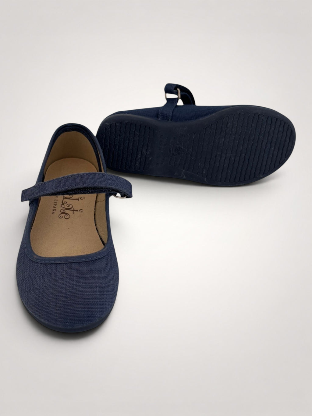 Ocean Navy Mary Jane Canvas