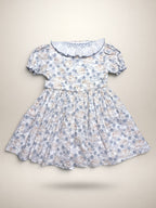 Smocked Dress With Hedgehog Print - Mi Nina Kids