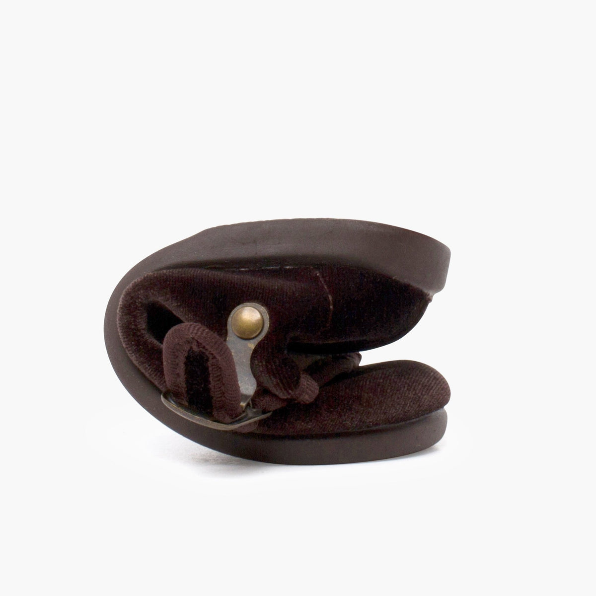 Pisamonas brown velvet Mary Janes - Mi Nina Kids