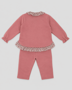 Baby Pink Embroidered Set - Mi Nina Kids