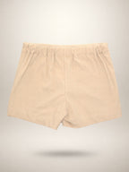 Sand Fine Corduroy Skirt In Stretch Cotton - Mi Nina Kids