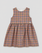 Plaid Tartan Dress - Mi Nina Kids