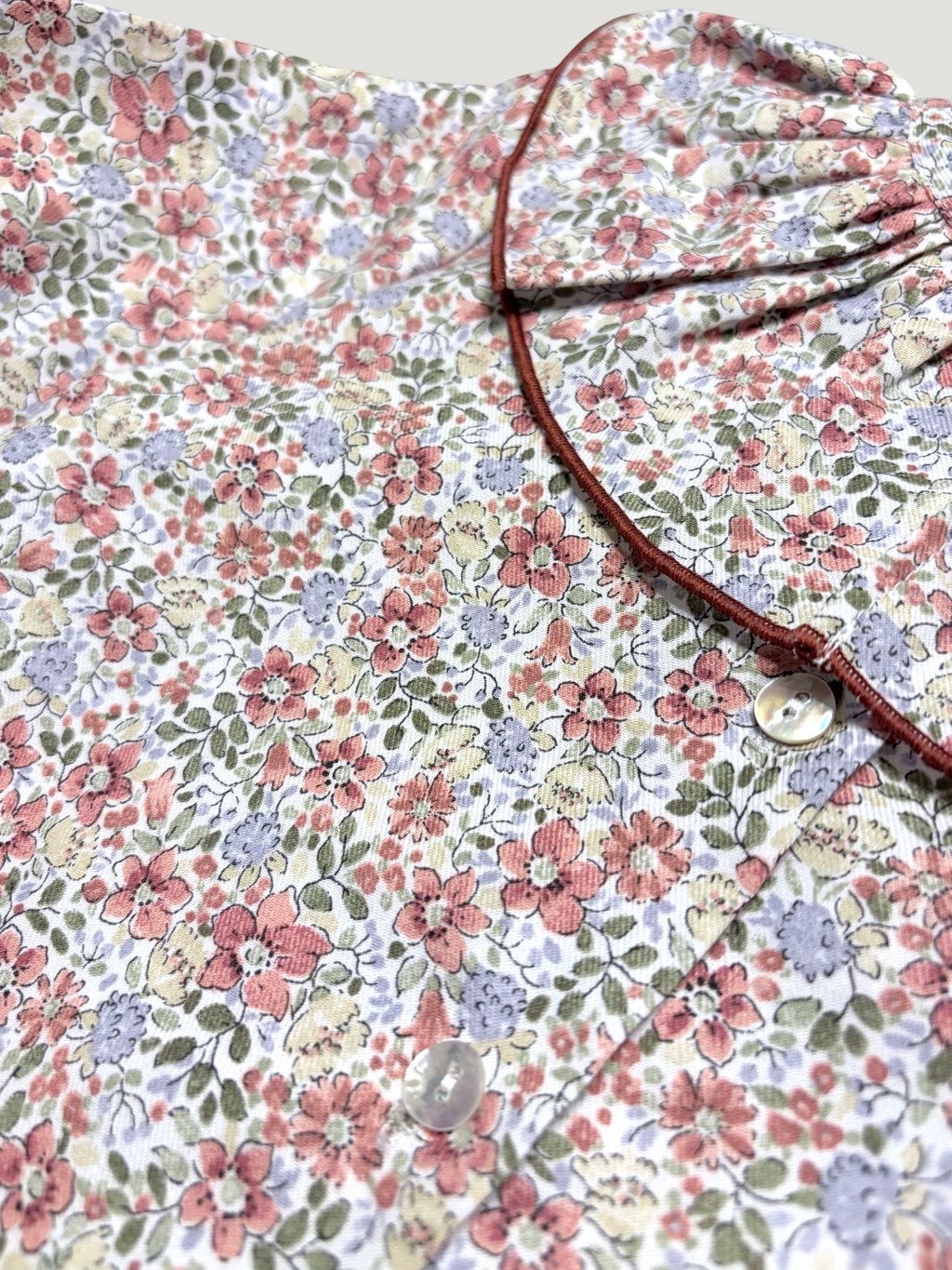 Pink Blouse With Floral Print