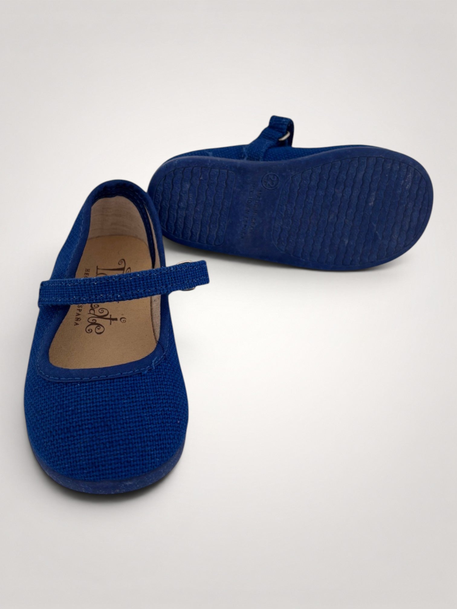 French Blue Mary Jane Linen