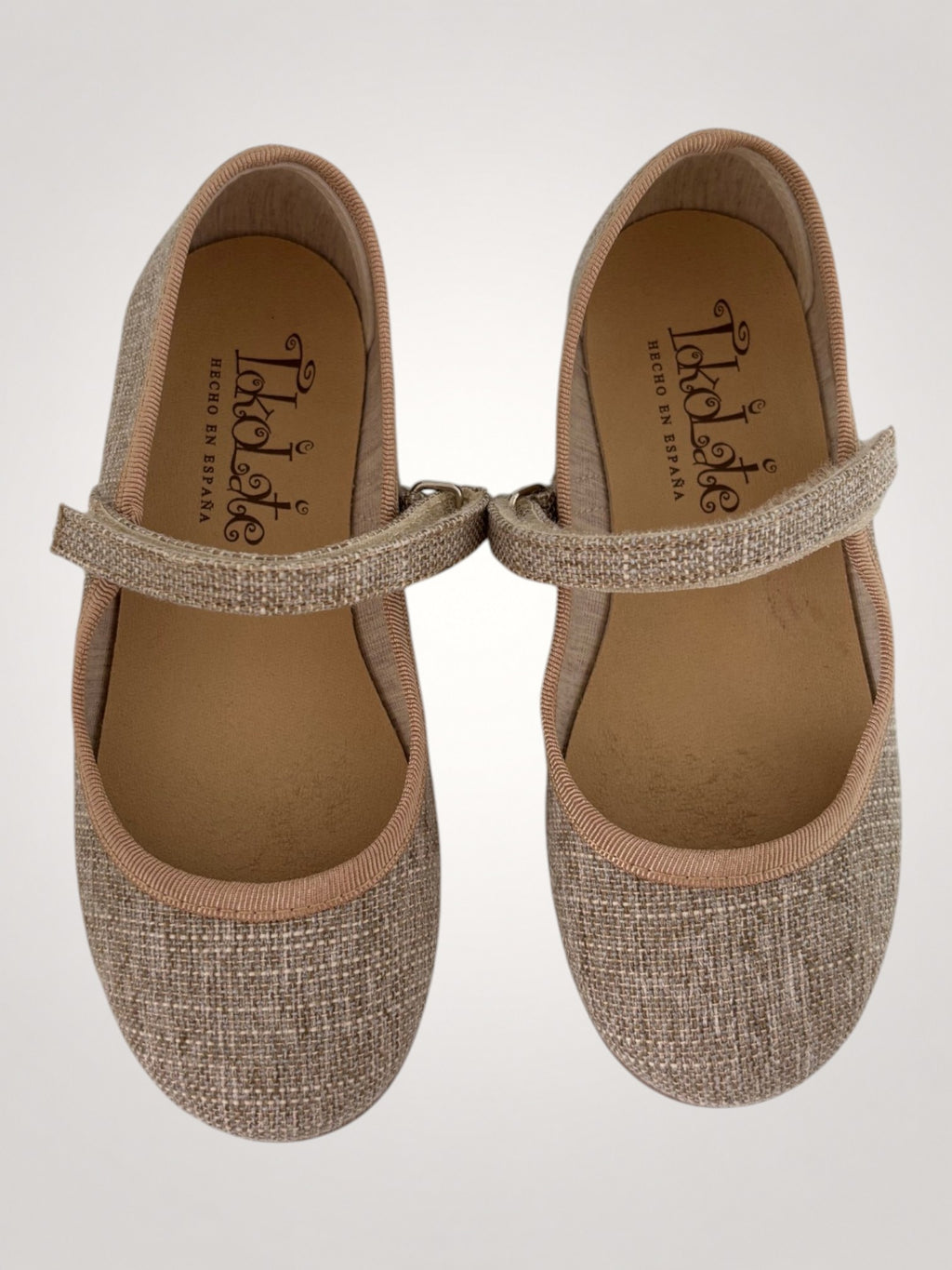 Soft Nude Mary Jane Linen
