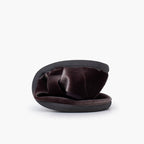 Pisamonas grey velvet barefoot Mary Janes - Mi Nina Kids