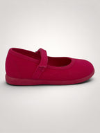 Fuchsia Mary Jane Canvas - Mi Nina Kids