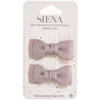 Antique Rose grosgrain bow hair clip for girls