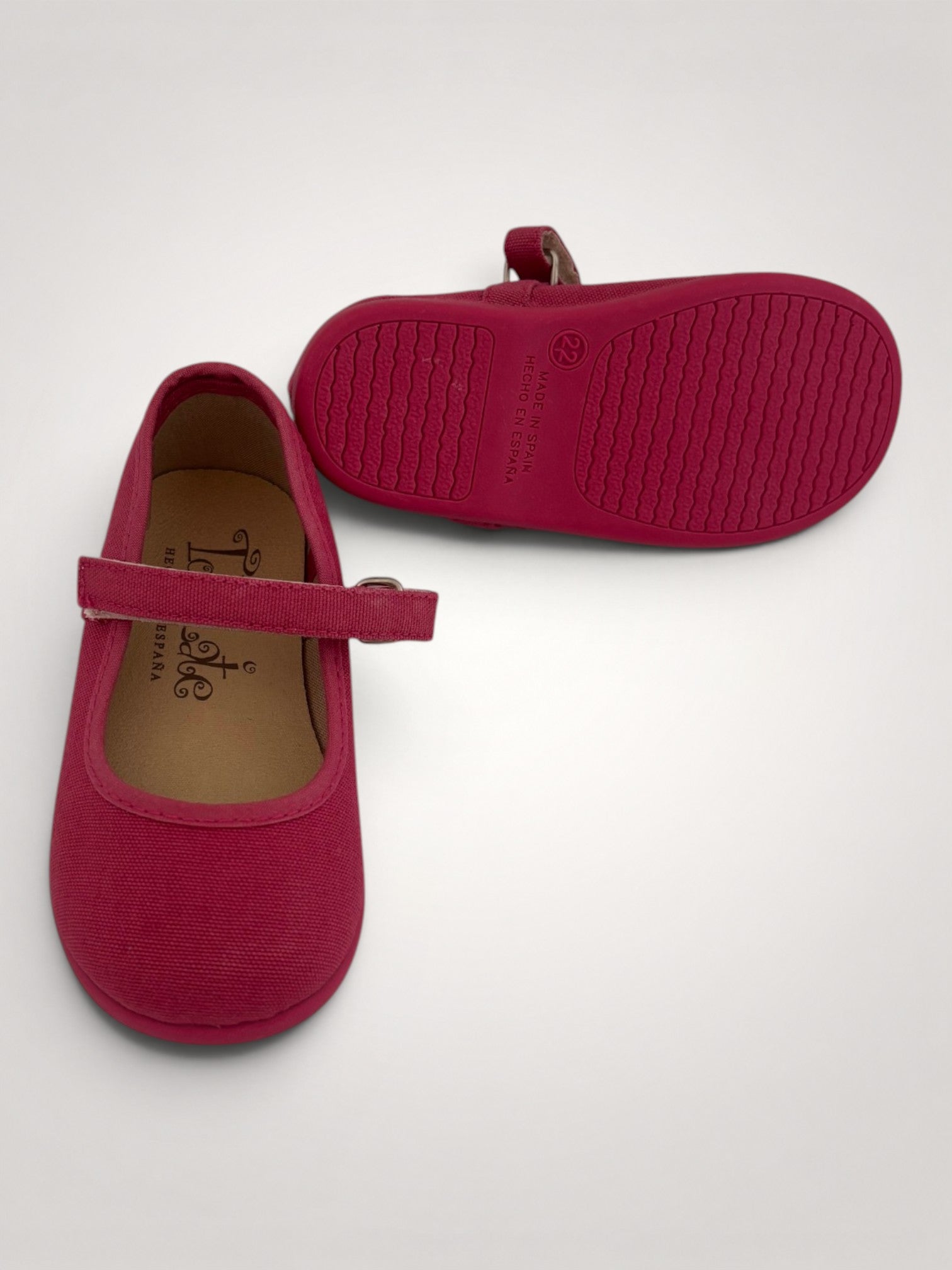 Magenta Mary Jane Canvas