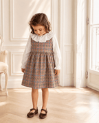 Plaid Tartan Dress - Mi Nina Kids